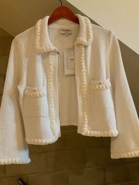 Fashian Inspired  Classic White Jacket New